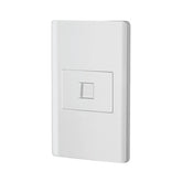 Toma de elefono blanca linea lisboa voleck